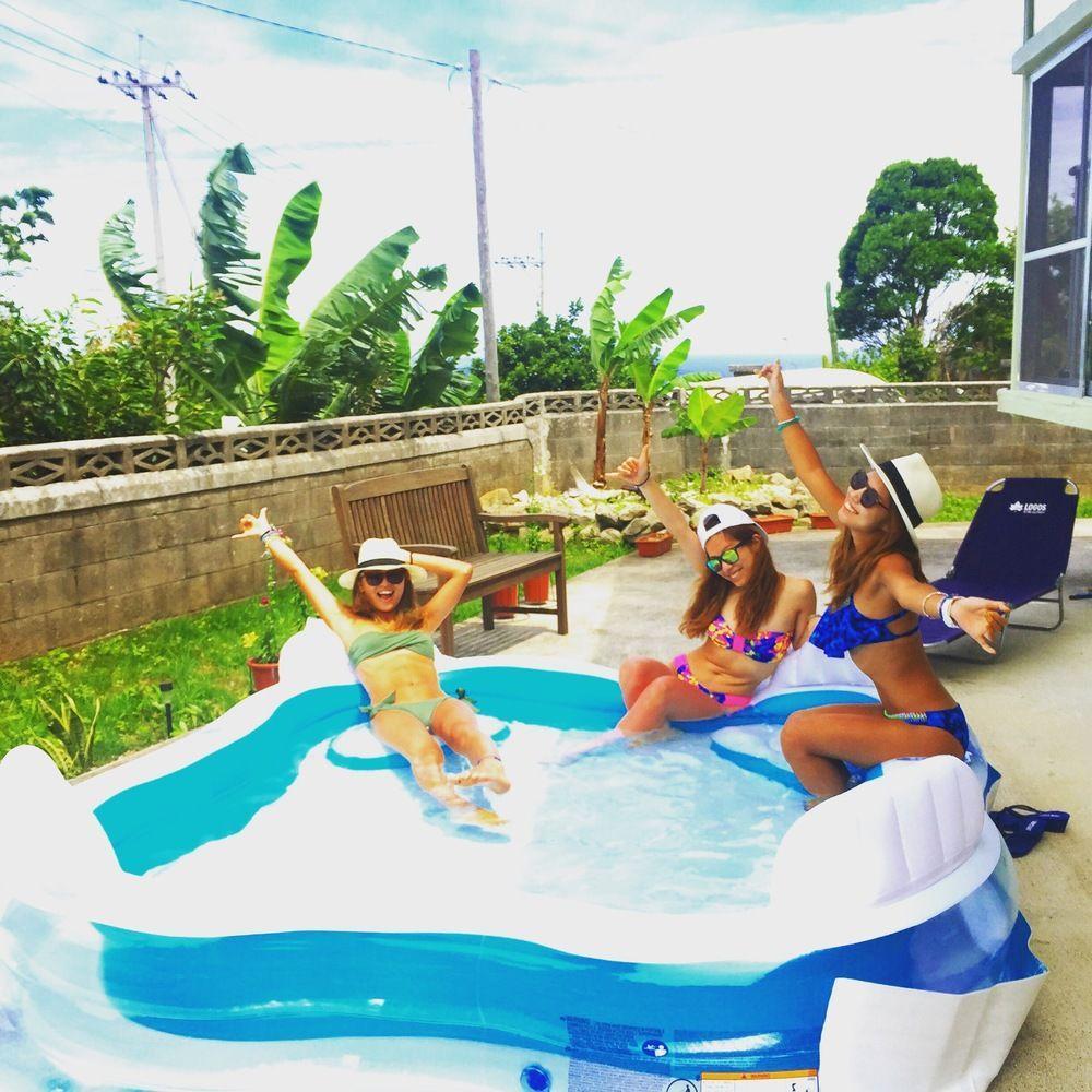 Guesthouse Seagull Village Мотобу Экстерьер фото